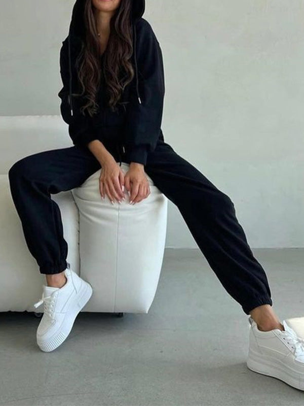 Casual Trainingspak Dames - Zachte Katoenmix