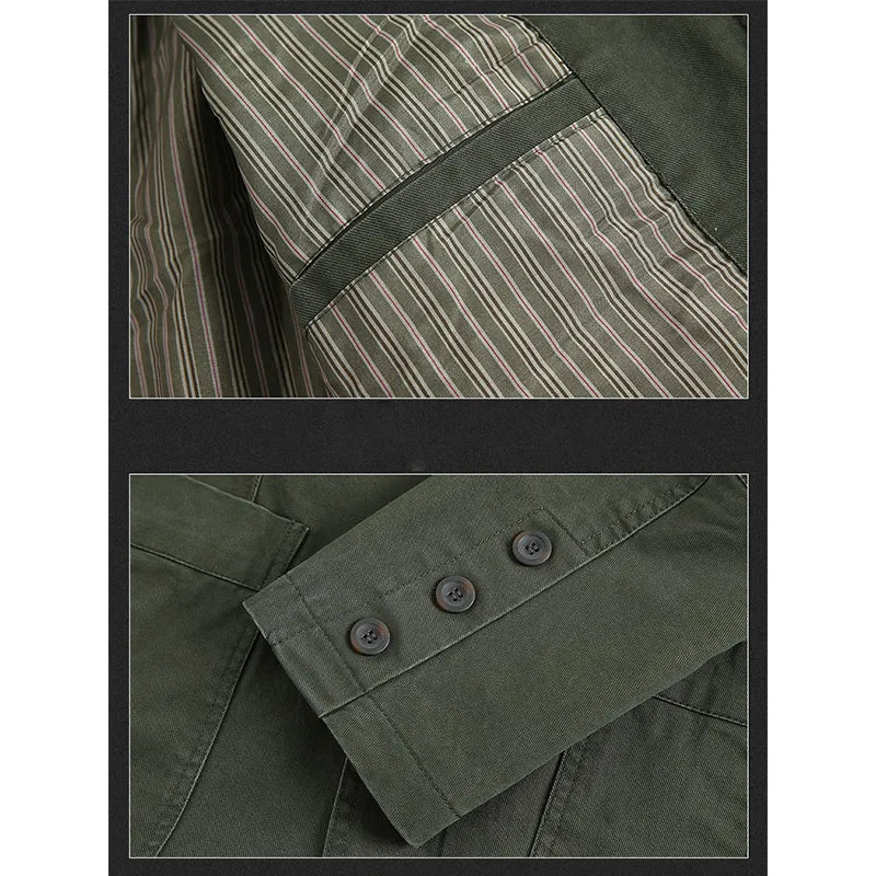 All Season Herenjack Katoen Twill - Casual Sportjas