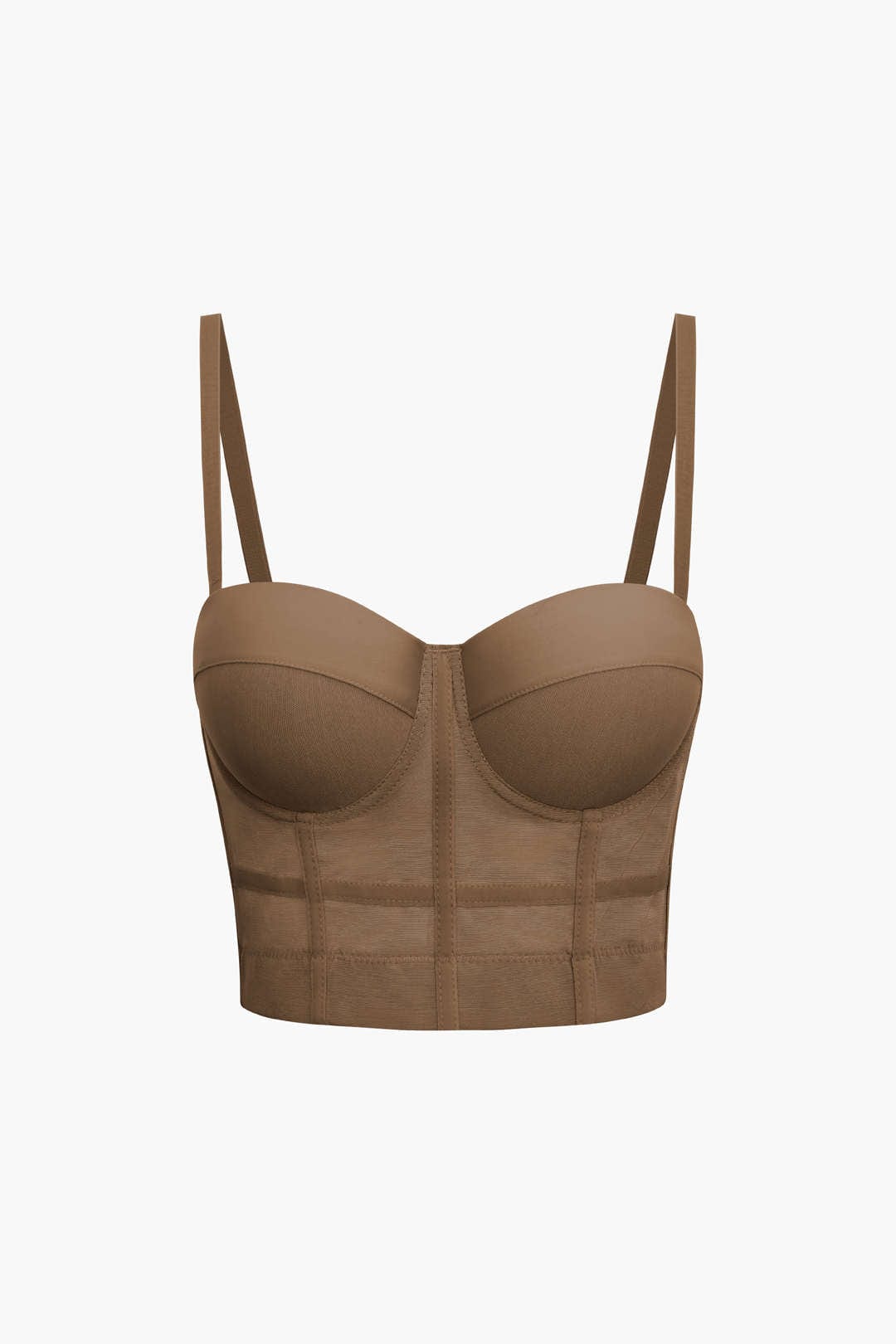 Chique Bandage Crop Top met Ingebouwde Bustier