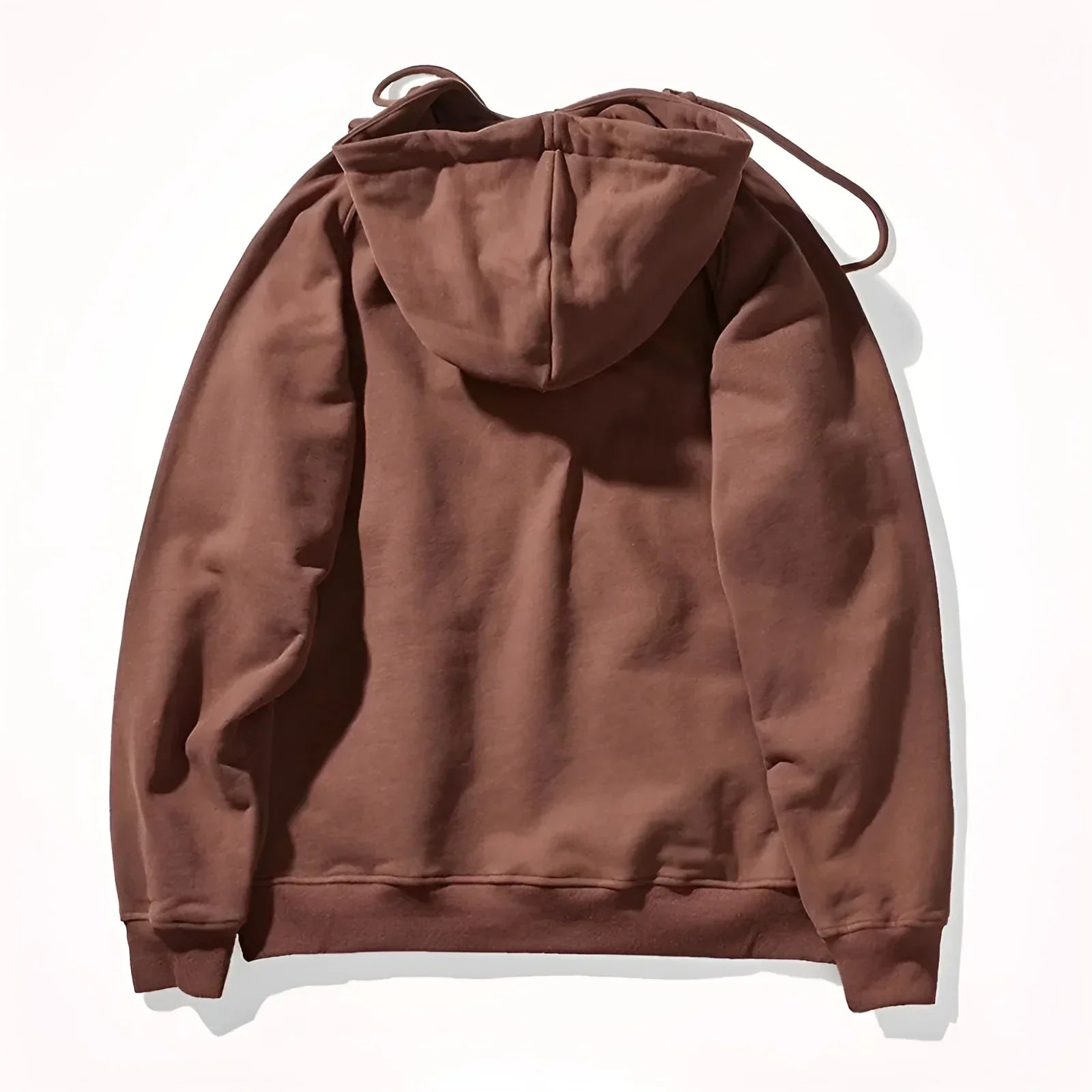 Casual Hoodie Heren Kwartrits - Fleece & Borstzakken
