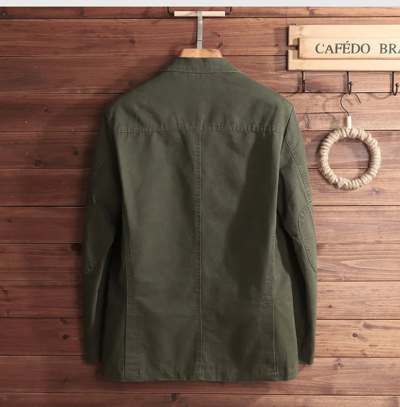 All Season Herenjack Katoen Twill - Casual Sportjas