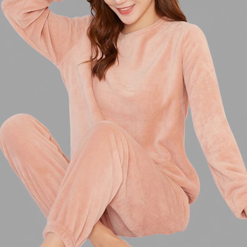 Dames Fleece Pyjamaset - Ultiem Comfort