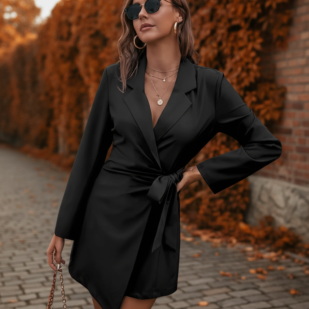 Blazerjurk met Klassieke Reverskraag