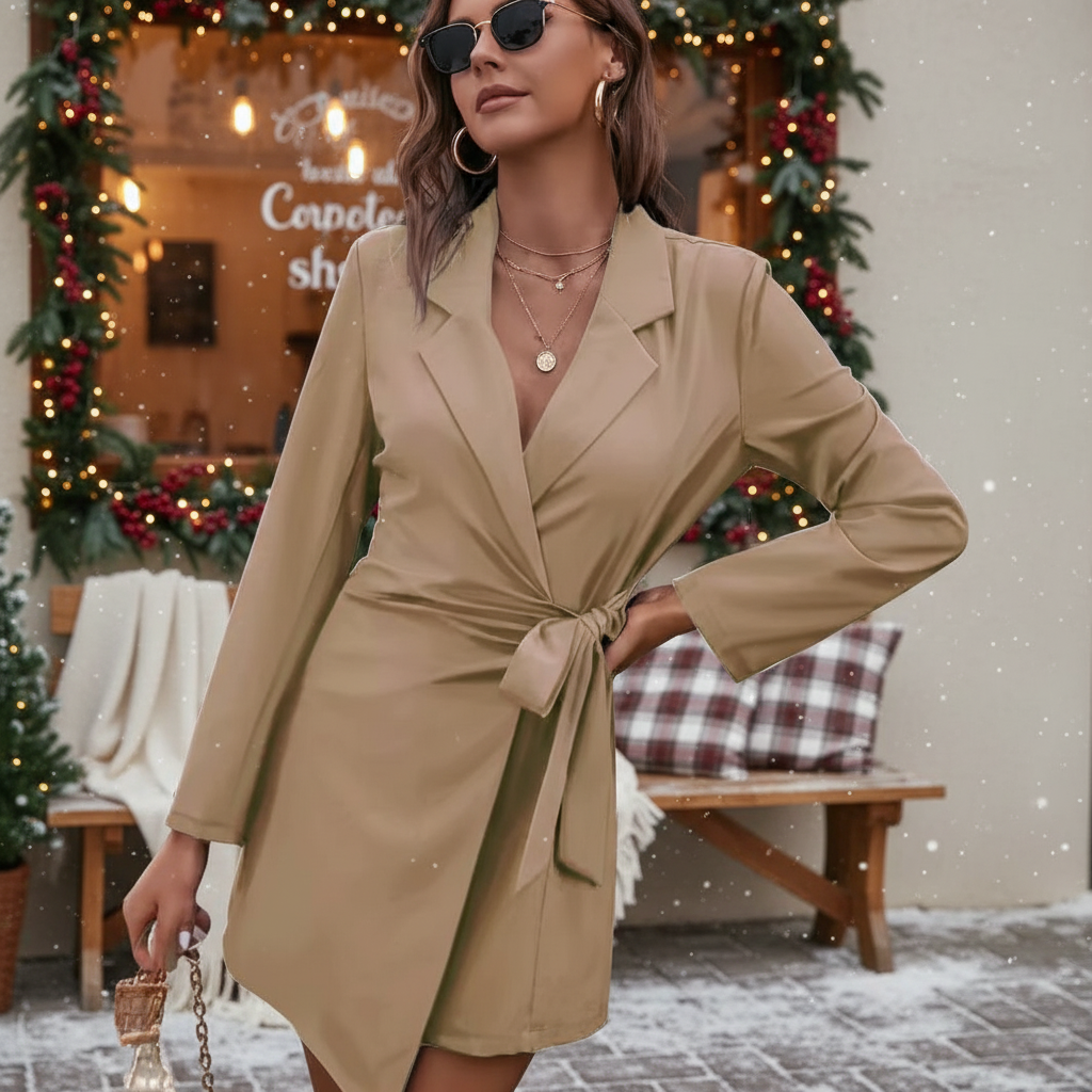 Blazerjurk met Klassieke Reverskraag