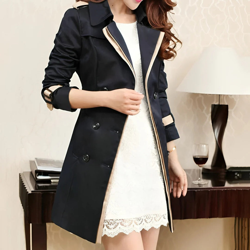 Tijdloze Dames Trenchcoat  Zaara