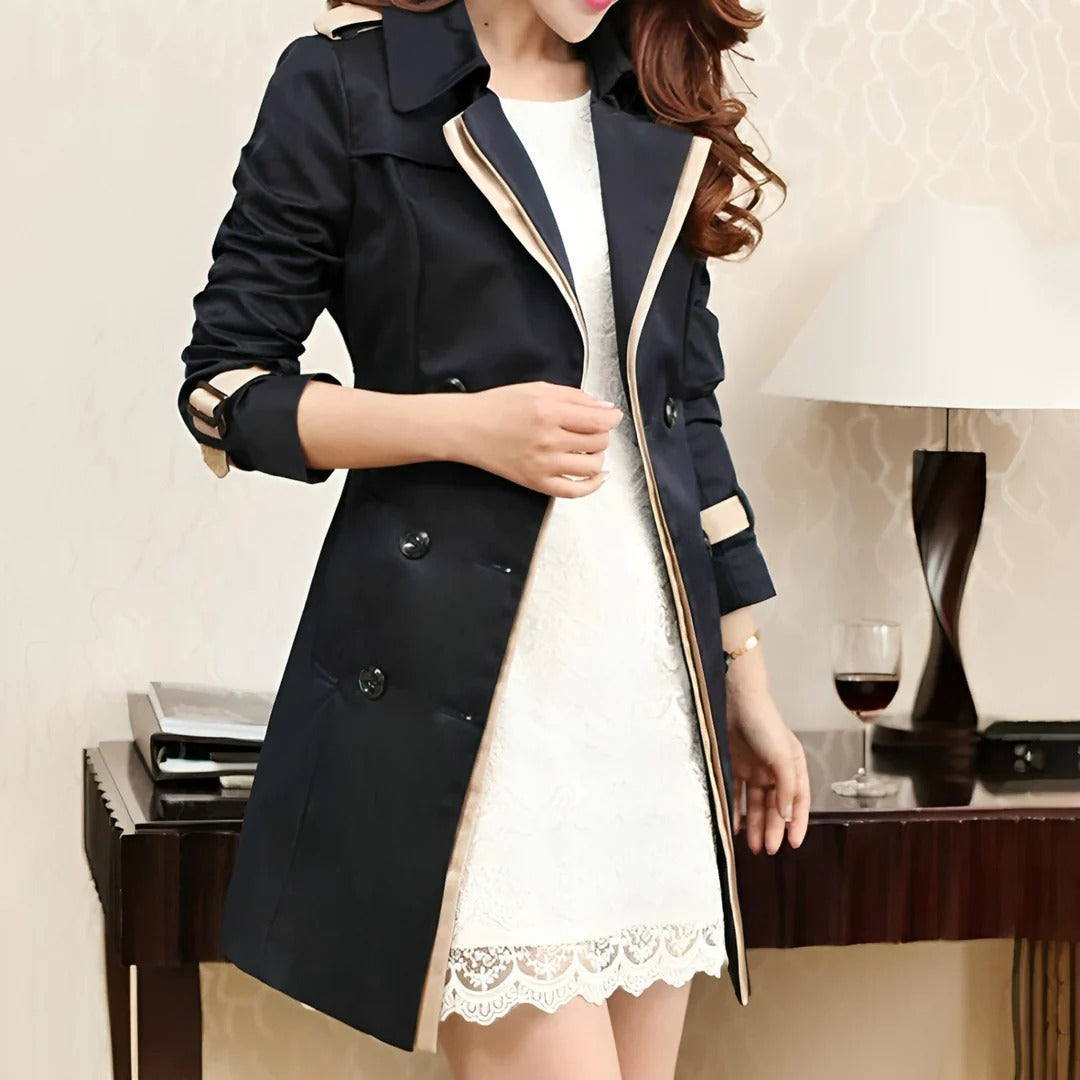 Tijdloze Dames Trenchcoat  Zaara