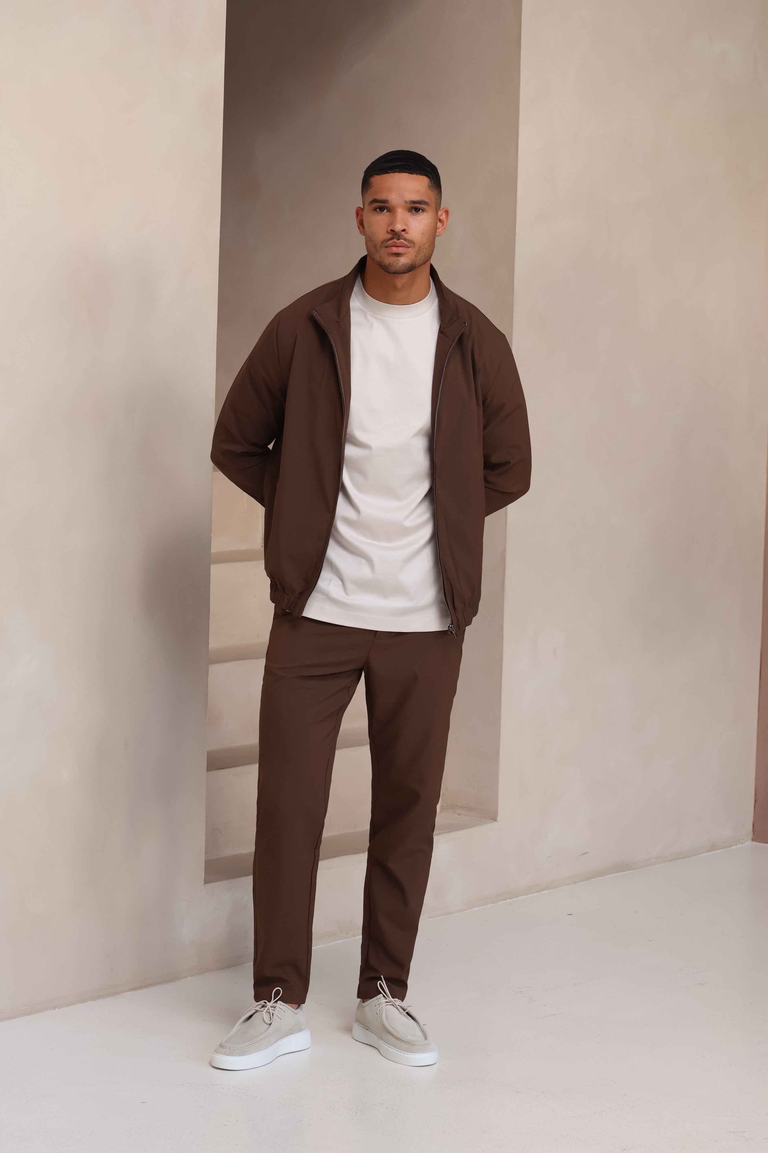 Moderne Techsuit Heren - Comfortabele Polyester Blend