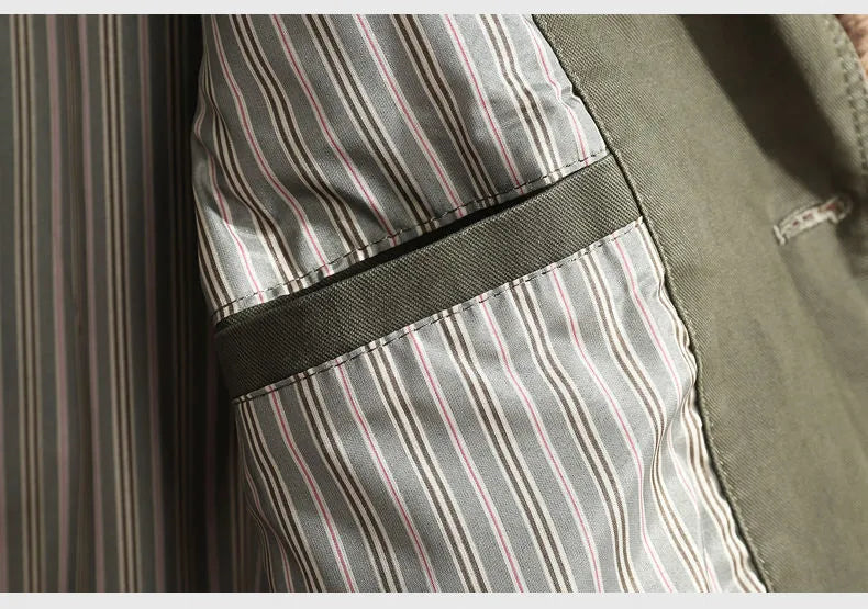 All Season Herenjack Katoen Twill - Casual Sportjas