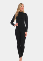 Chique Zwarte Jumpsuit met Hoge Hals - Perfect voor Elke Gelegenheid