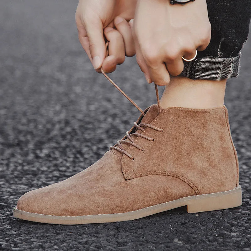 Casual Suède Desert schoenen met Veters