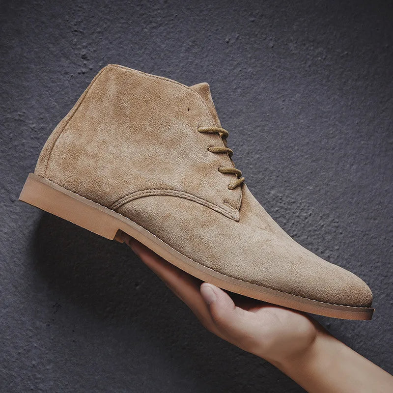Casual Suède Desert schoenen met Veters