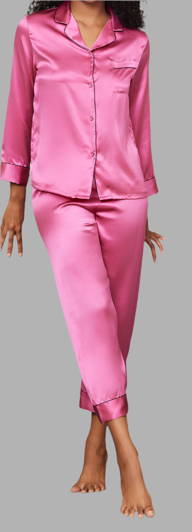 Luxe Satin Pyjama Set - Comfort & Stijl voor Elke Dag