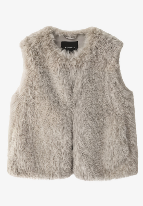 Chique Faux Fur Vest - Comfortabele Stijl voor Elke Gelegenheid