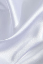 Elegante Lichtblauwe Satijnen Blouse - Stijlvolle Top