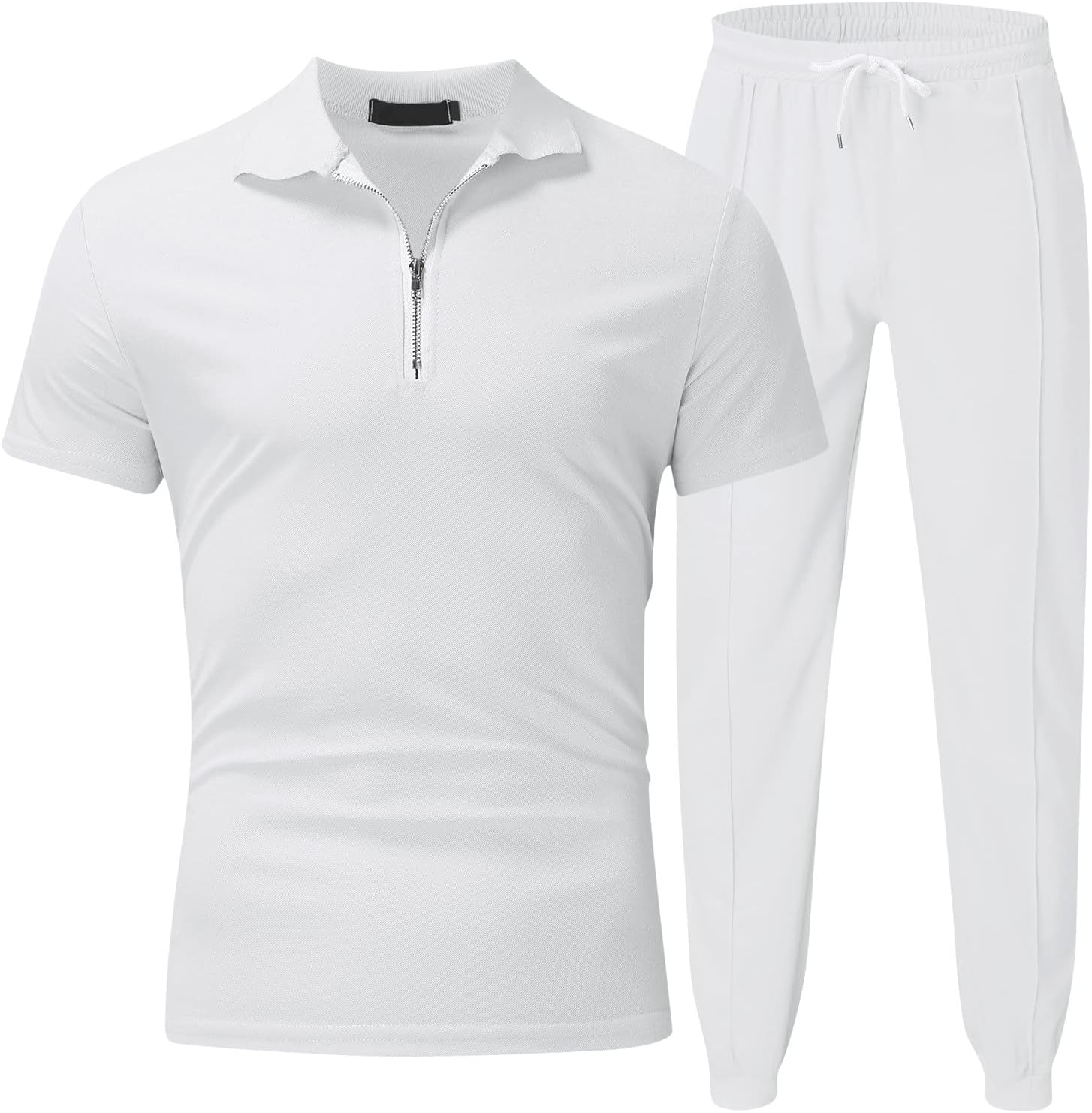 Heren Athleisure Set - Slim-Fit Jogger & Polo