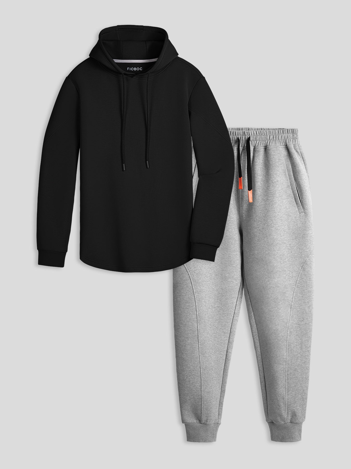 Casual Lounge Set Heren - Hoodie & Jogger Katoenmix