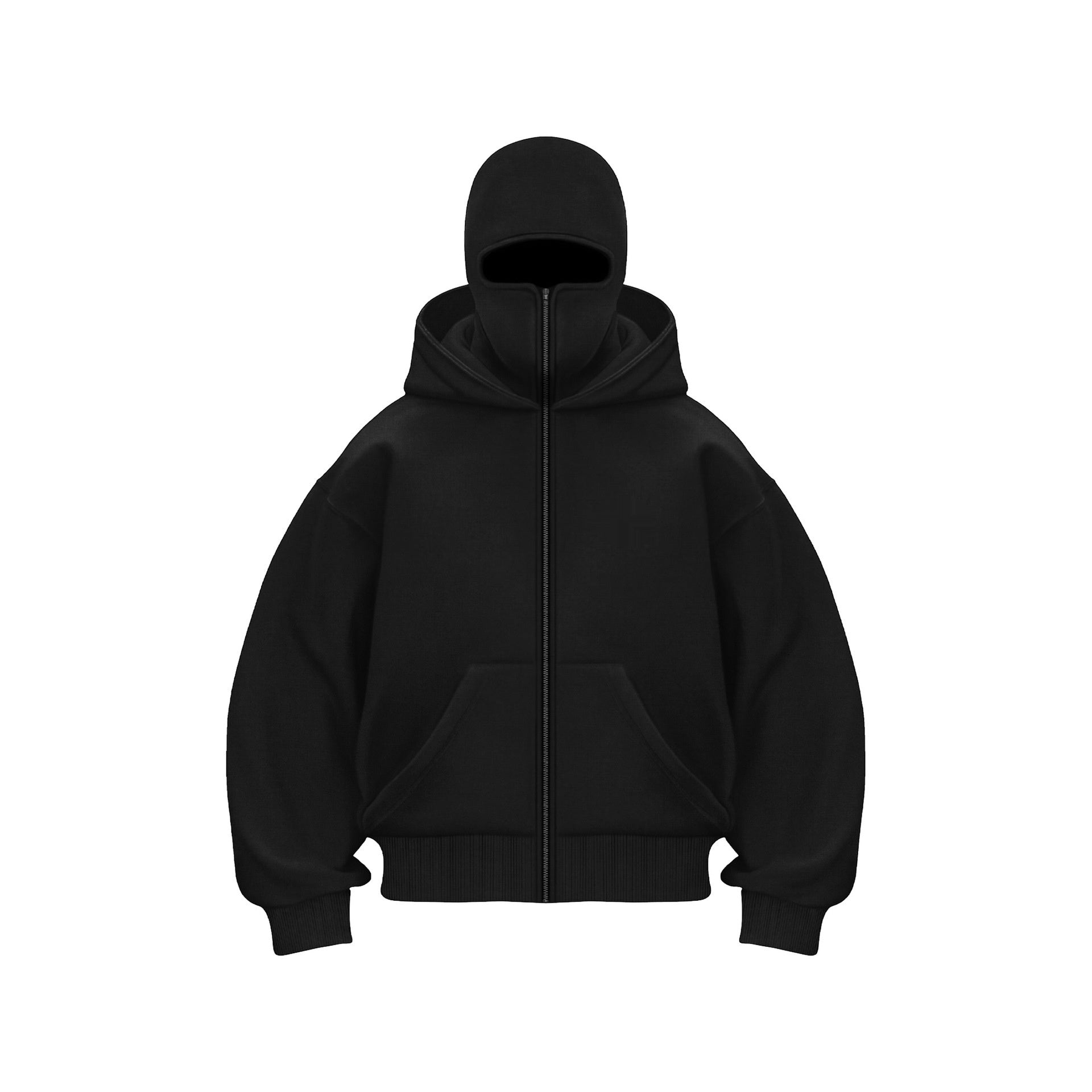 Oversized Hoodie met Geïntegreerde Balaclava - Streetwear