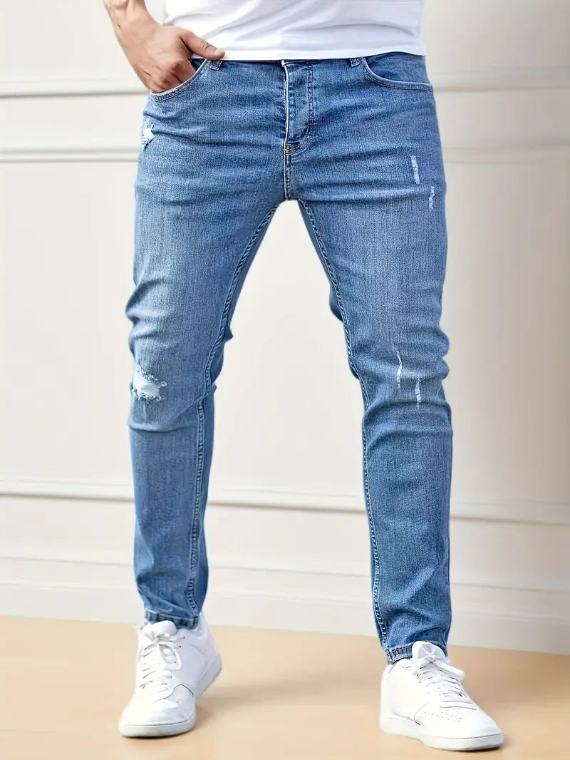 Moderne Slim Fit Jeans voor Heren - Casual Streetwear