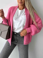 Los Vest met Ballonmouwen - Casual Chic Bruin