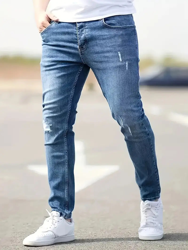 Moderne Slim Fit Jeans voor Heren - Casual Streetwear
