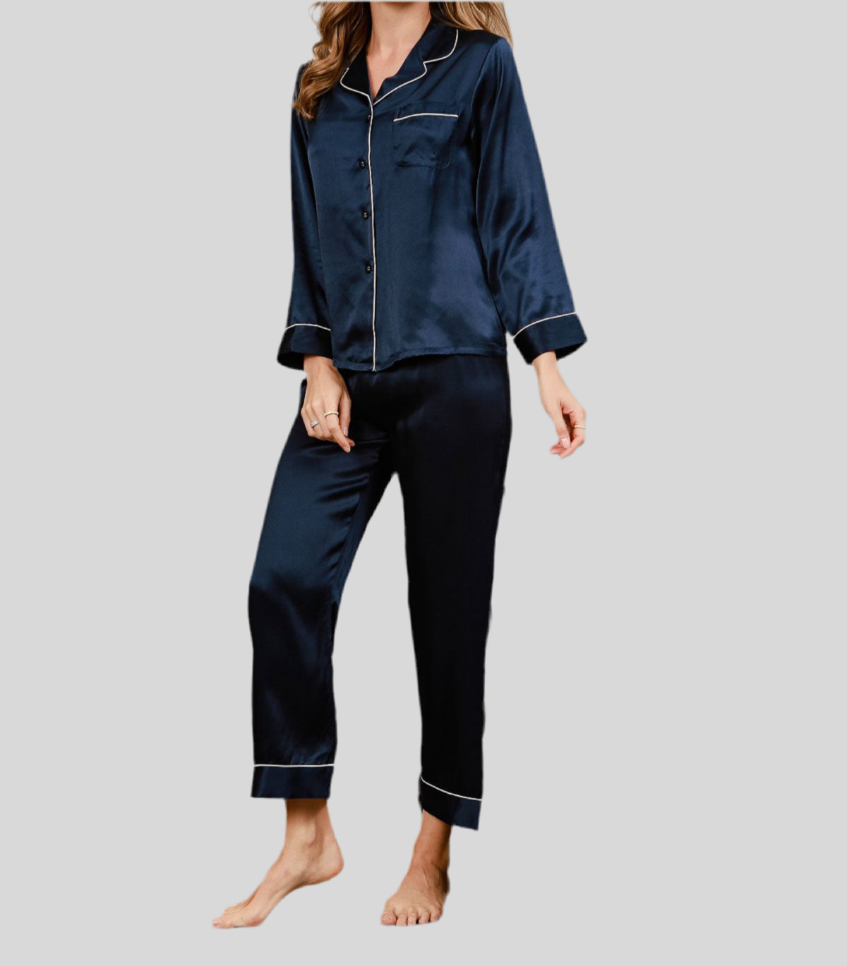 Luxe Satin Pyjama Set - Comfort & Stijl voor Elke Dag