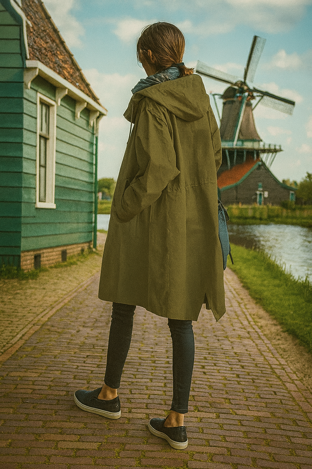 Wind- en Waterdichte Dames Winterjas (Trenchcoat)
