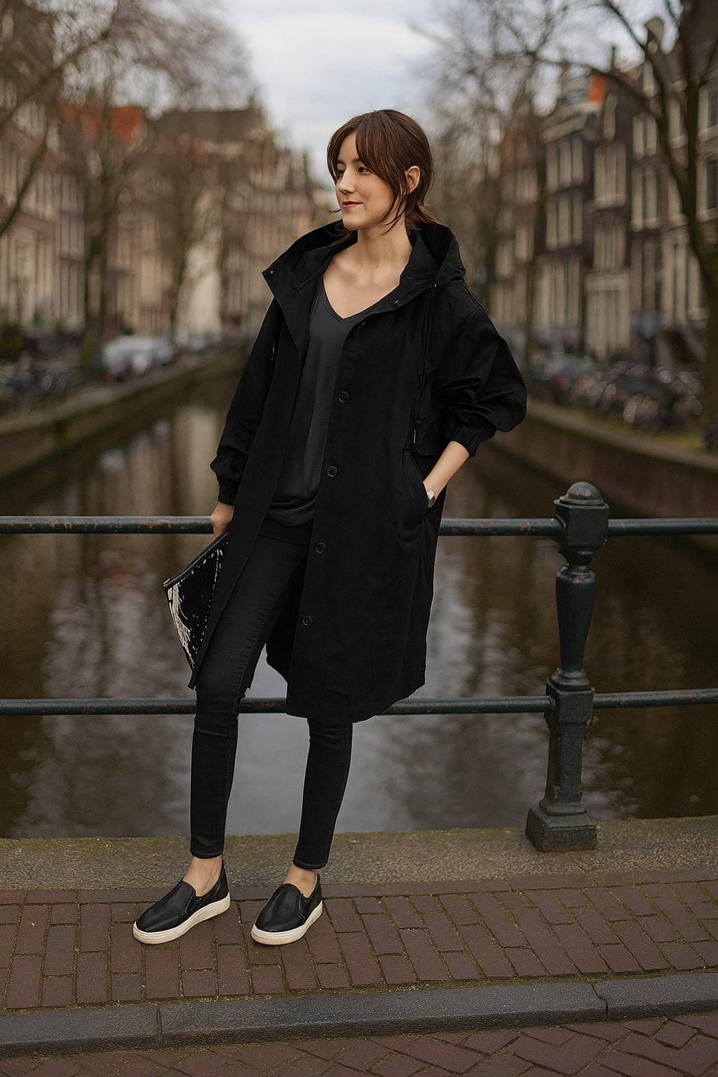 Wind- en Waterdichte Dames Winterjas (Trenchcoat)