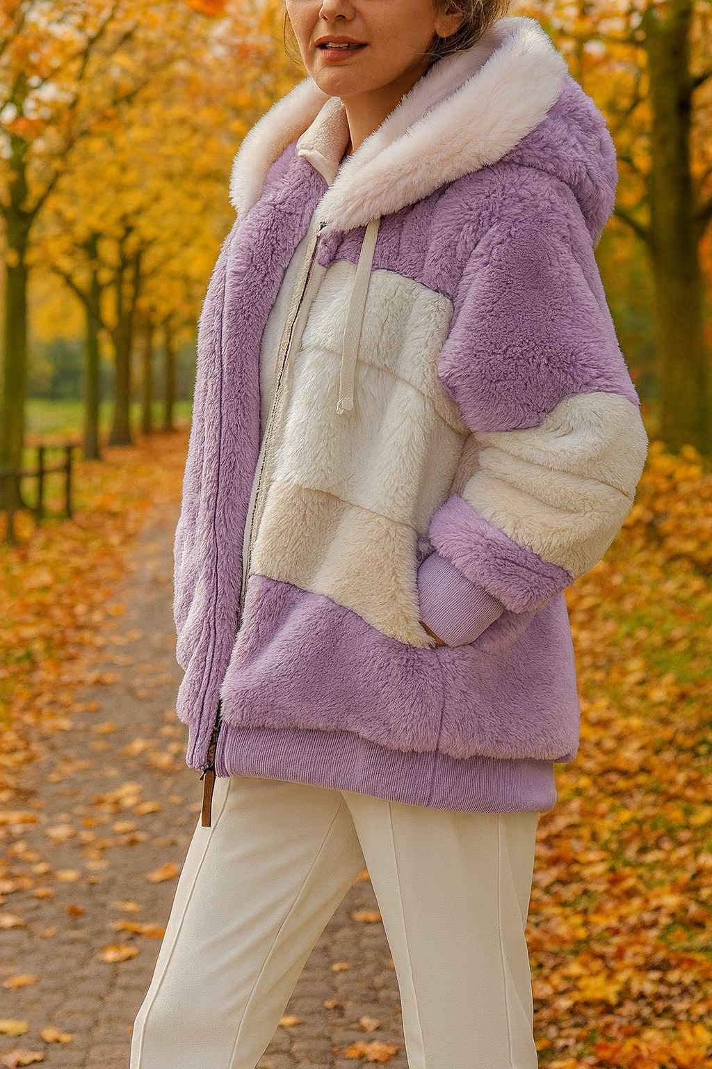 Zacht pluchen damesvest ✨ Heerlijk warm & superzacht van Farra!