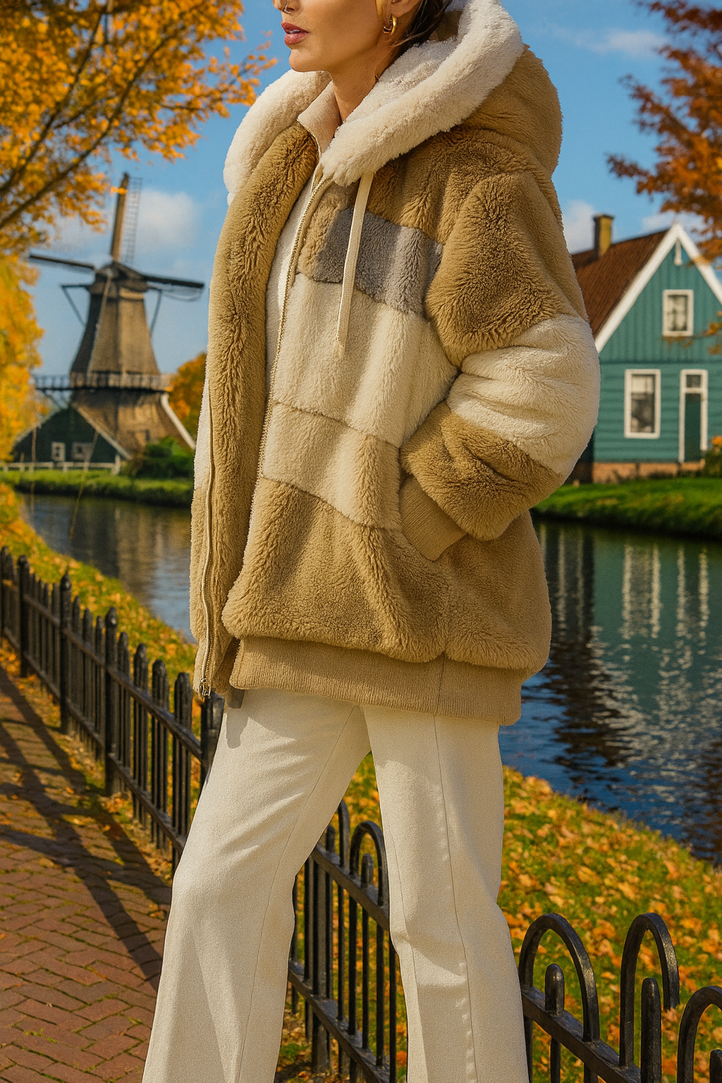Zacht pluchen damesvest ✨ Heerlijk warm & superzacht van Farra!