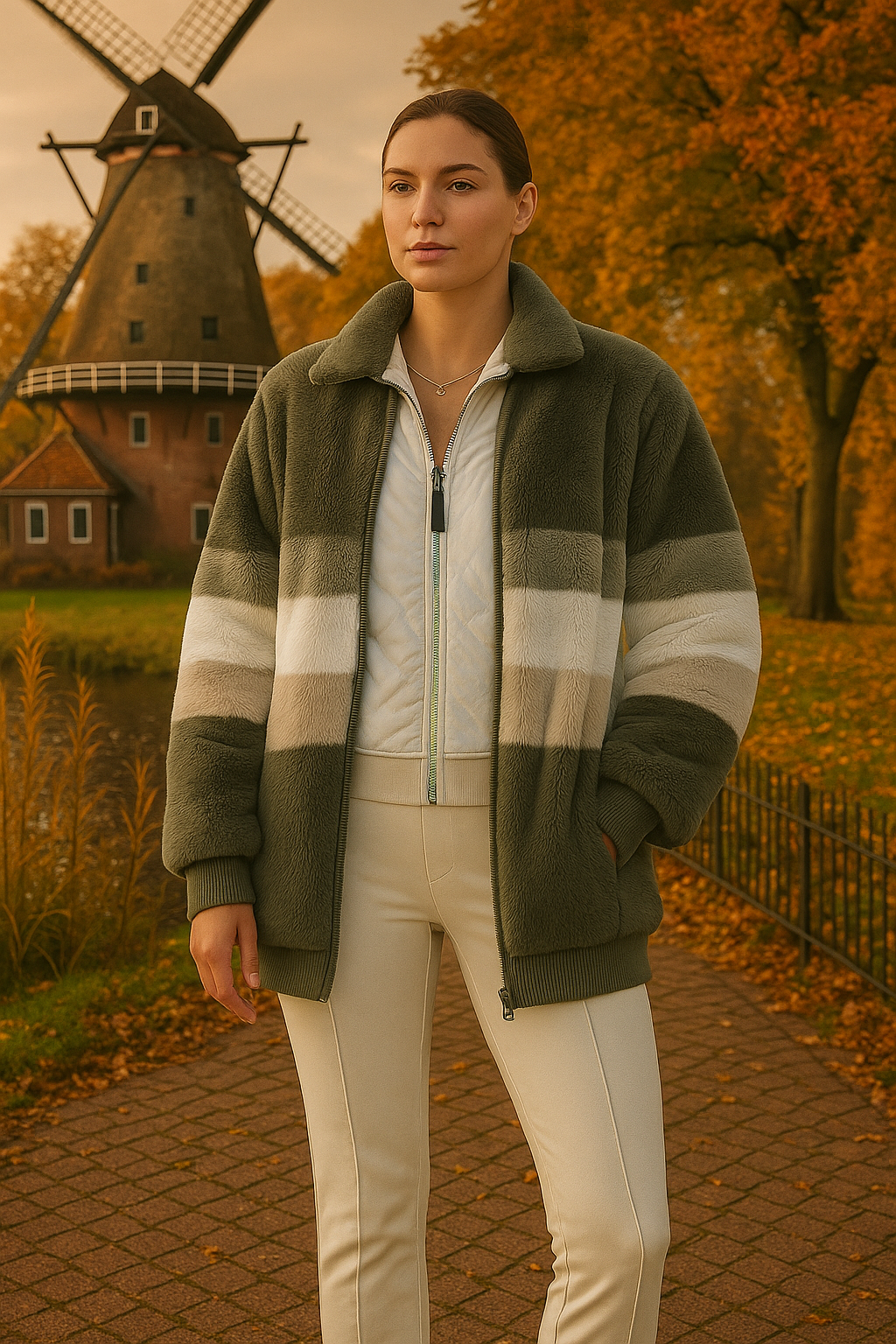 Zacht pluchen damesvest ✨ Heerlijk warm & superzacht van Farra!