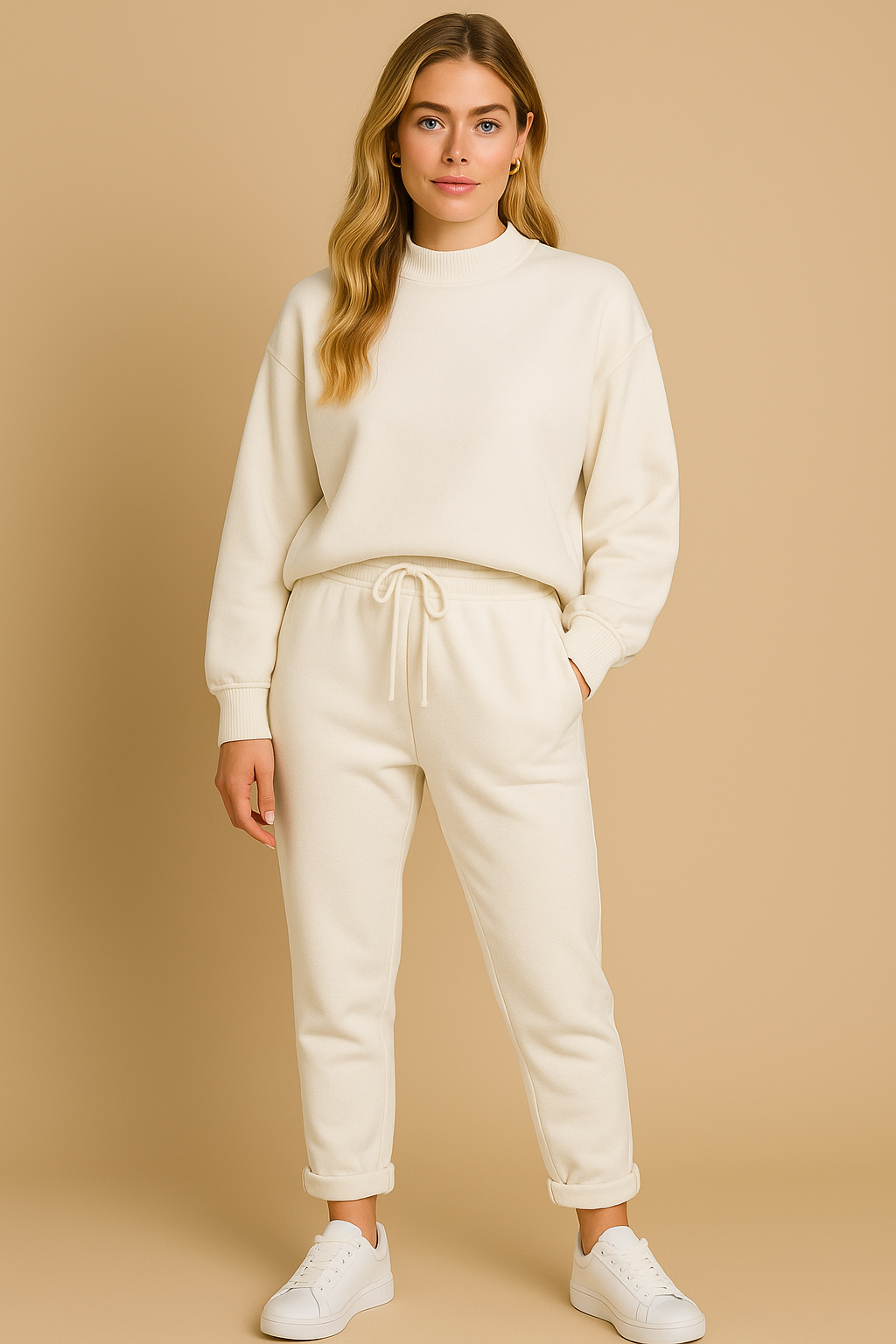 Zachte Dames Loungewear Set - Comfortabele Stijl