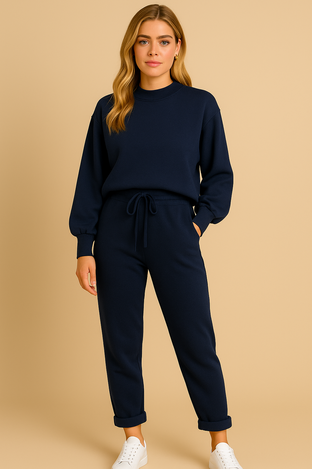 Zachte Dames Loungewear Set - Comfortabele Stijl