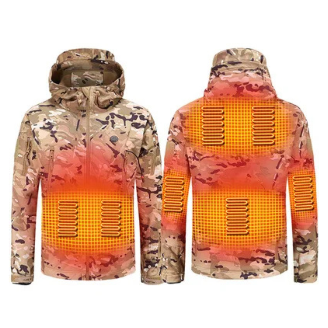 Outdoor Verwarmde Jas - Essentiële Warmte voor Elk Avontuur