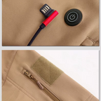 Outdoor Verwarmde Jas - Essentiële Warmte voor Elk Avontuur