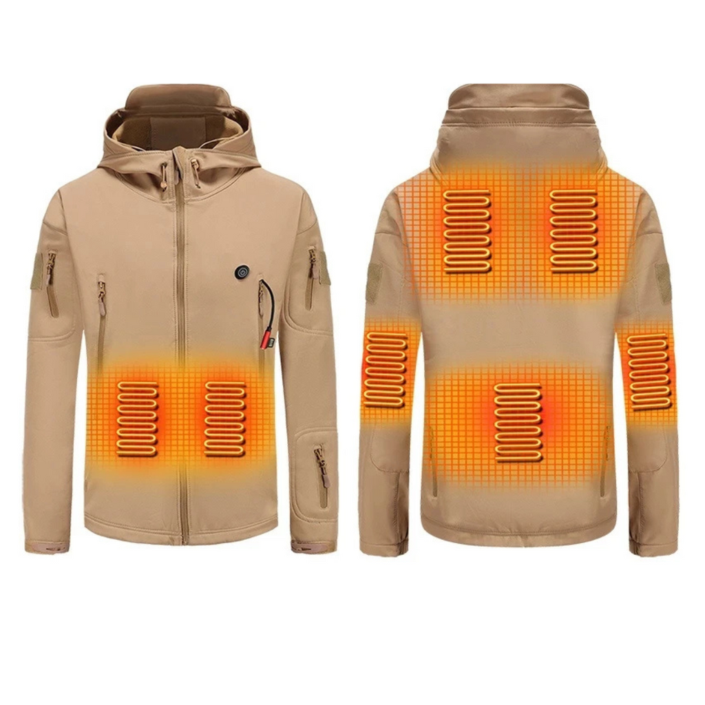 Outdoor Verwarmde Jas - Essentiële Warmte voor Elk Avontuur