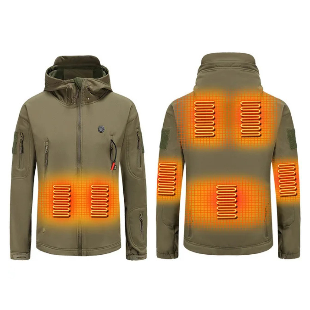 Outdoor Verwarmde Jas - Essentiële Warmte voor Elk Avontuur