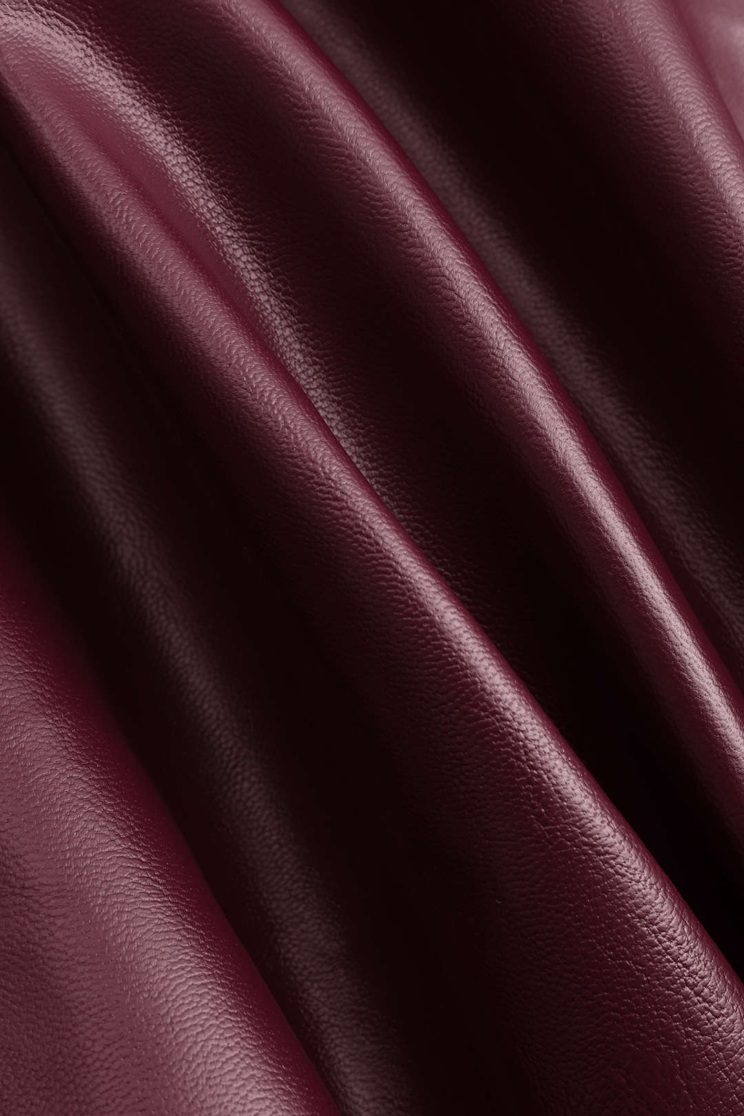 Dames Bordeauxrode Kunstleren Trenchcoat - Stijlvol & Krachtig