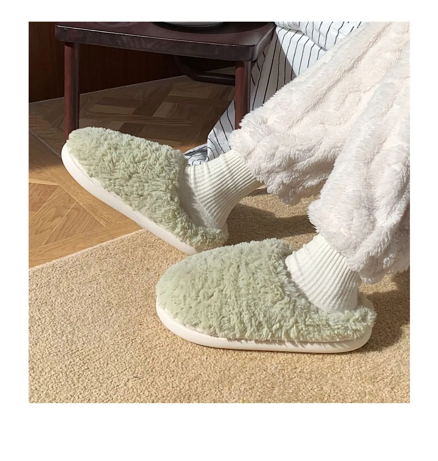 Luxe Pluche Pantoffels - Warm & Knus