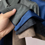 Moderne Polo Heren - Subtiel Geometrisch Patroon