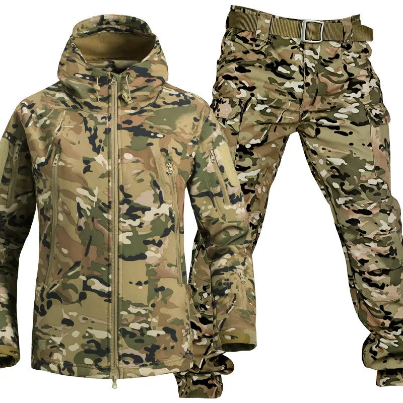All Season Heren Windjack & Cargo Broek - Tactisch