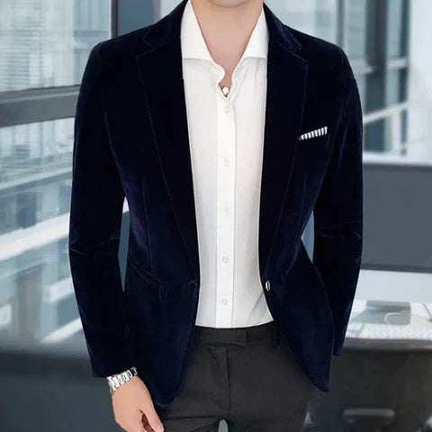 Avondkleding Blazer Slim Fit - Luxe Fluweel