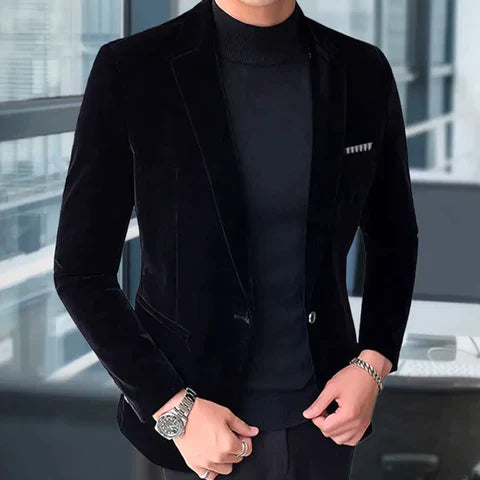 Avondkleding Blazer Slim Fit - Luxe Fluweel