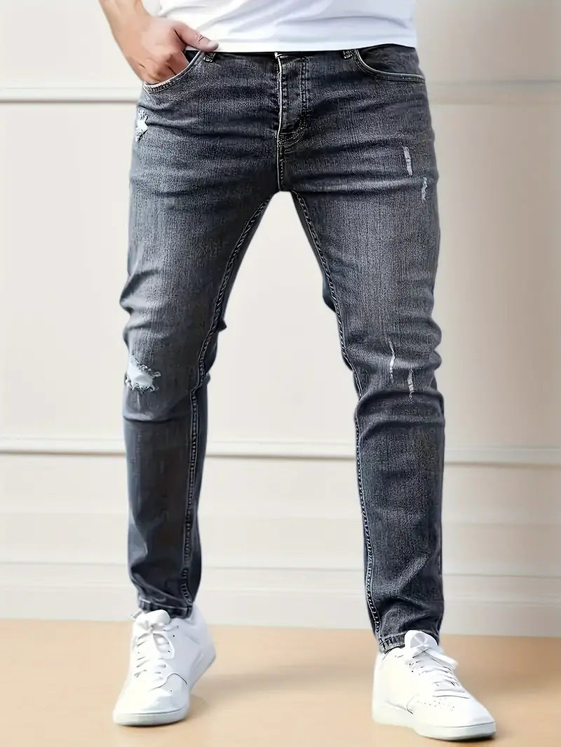 Moderne Slim Fit Jeans voor Heren - Casual Streetwear