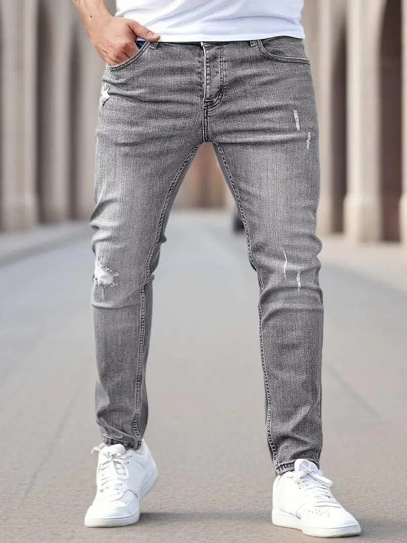Moderne Slim Fit Jeans voor Heren - Casual Streetwear