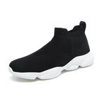 Lichtgewicht Knit Heren Sneakers - Slip-on Comfort