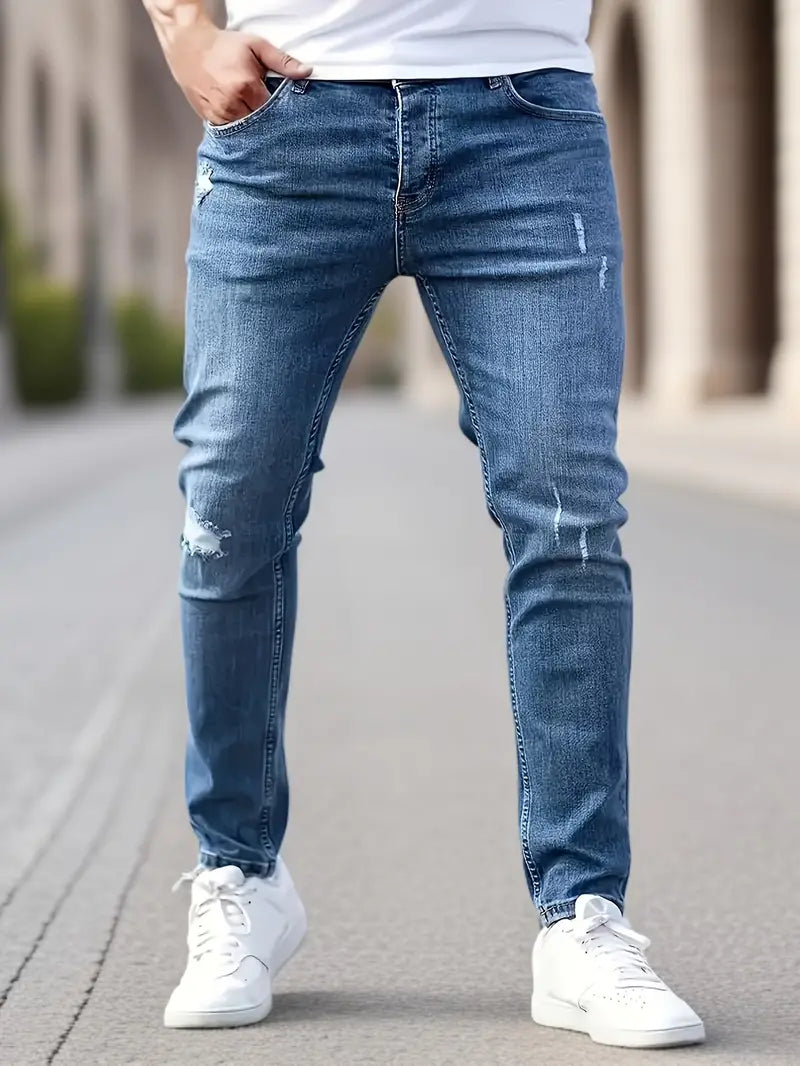 Moderne Slim Fit Jeans voor Heren - Casual Streetwear