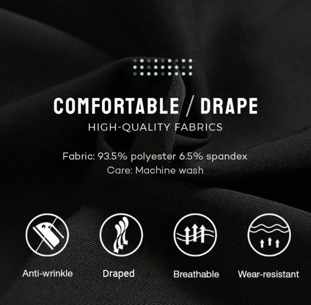 Elegante Herenbroeken: Perfect voor Werk & Formele Gelegenheden