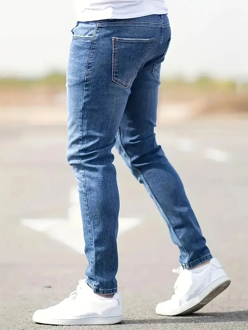 Moderne Slim Fit Jeans voor Heren - Casual Streetwear