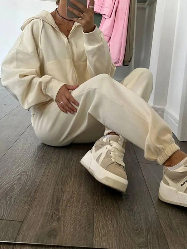 Casual Trainingspak Dames - Zachte Katoenmix