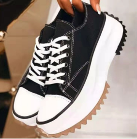 All Season Sneakers met Chunky Zool - Stijlvol Wit